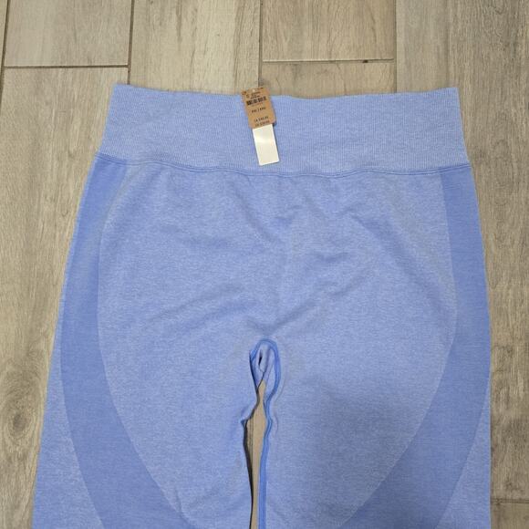 Victorias Secret PINK Active High Waist Full Length Leggings XXL Light Blue Yoga - Picture 4 of 12